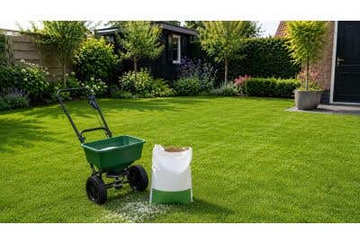 Wanneer kalk op gazon strooien? Zo houd je je gras sterk en groen