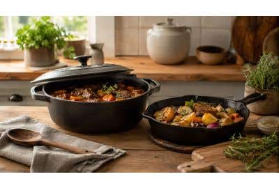 Gietijzeren pan gebruiken: alles over koken, inbranden en schoonmaken