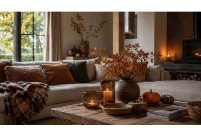 Herfst decoratie in huis: zo maak je je interieur warm en sfeervol