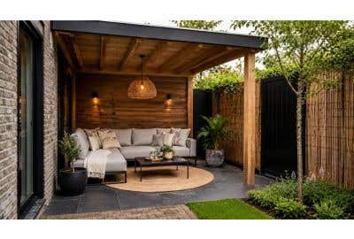 Zo maak je van je terrasoverkapping een fijne buitenkamer