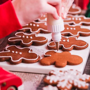                                             Gingerbreadhuisje & koekjes versieren                                        