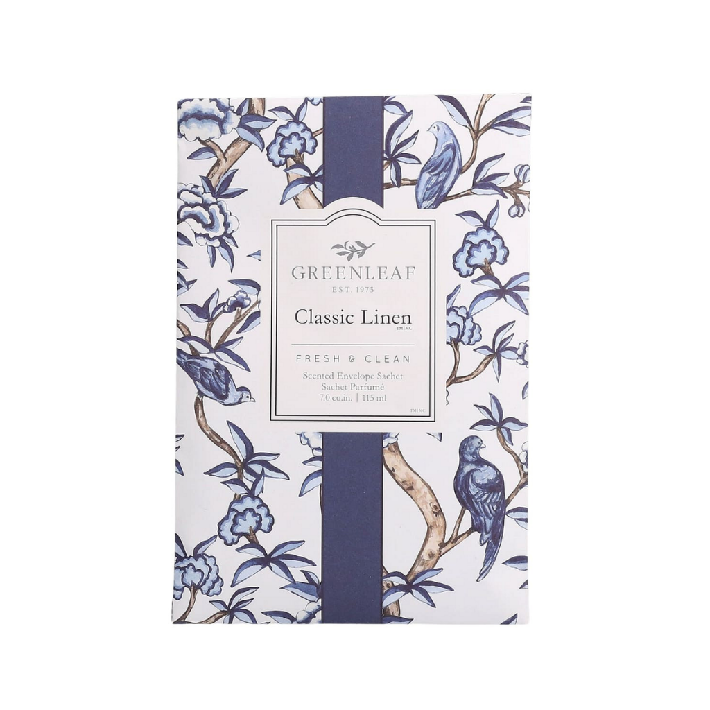 Greenleaf geurzakje Classic Linen Blue large