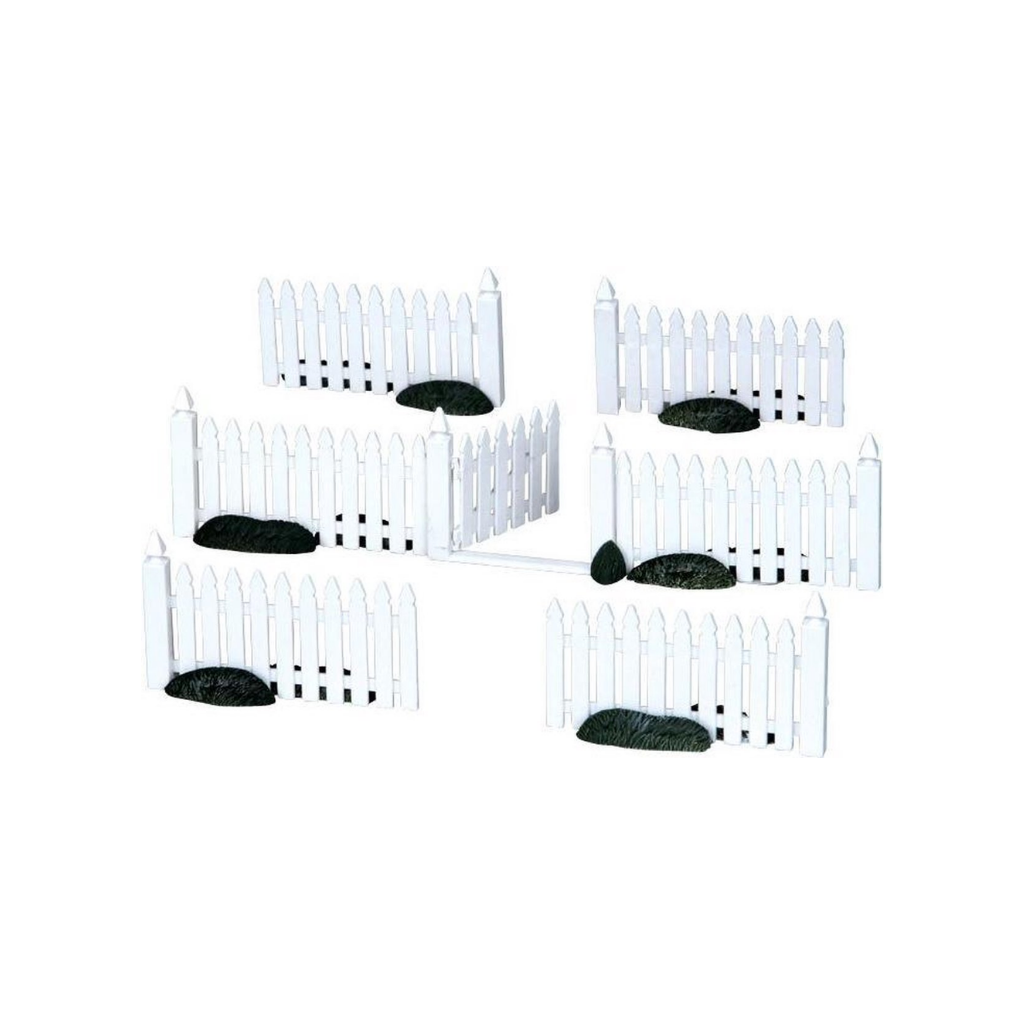 Lemax Plastic Picket Fence set van 7