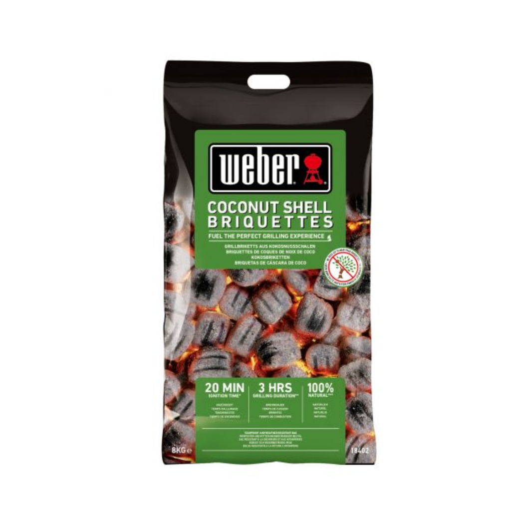 Weber Kokosnoot Briketten 8 kg