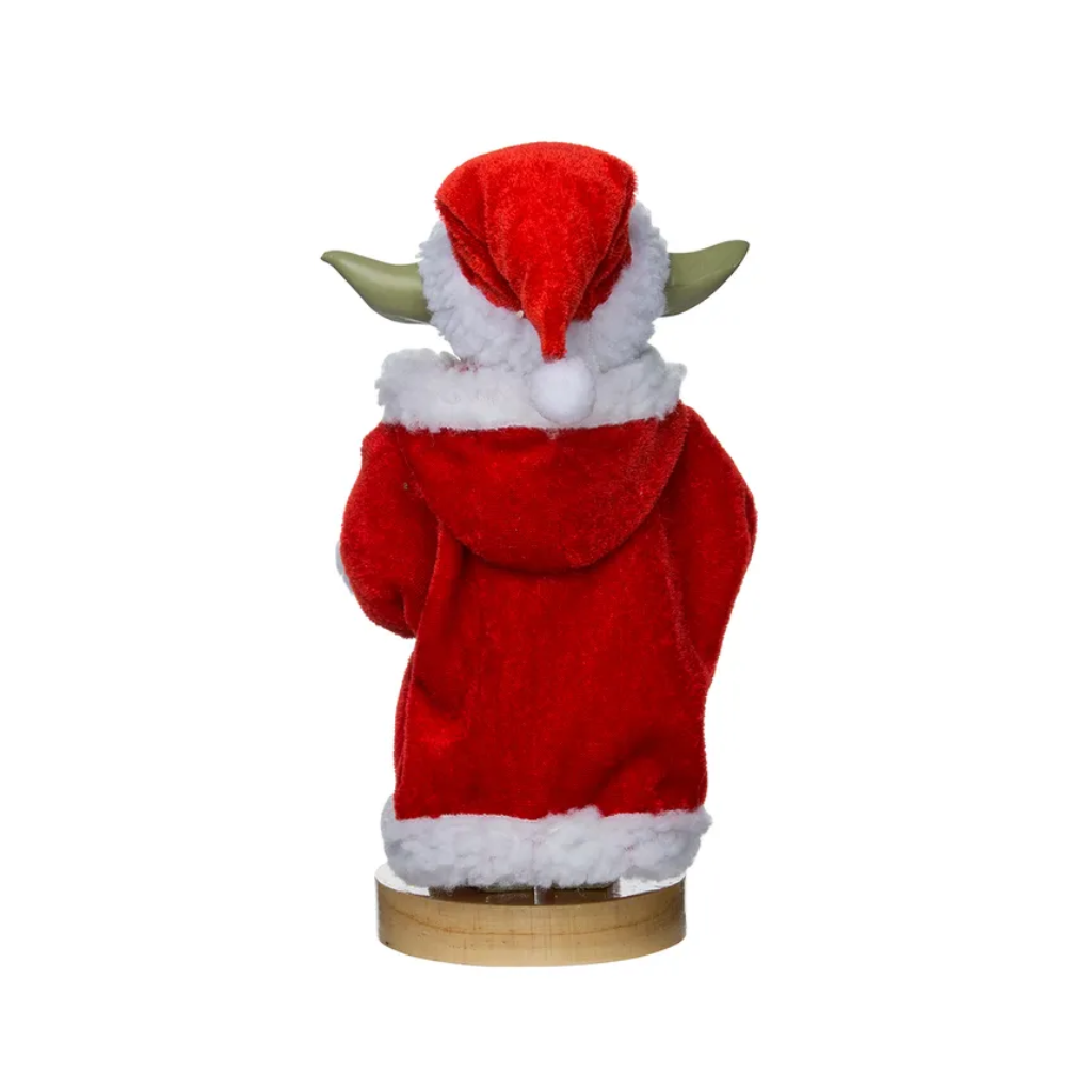 Kurt Adler Yoda In Santa Robe Nutcracker