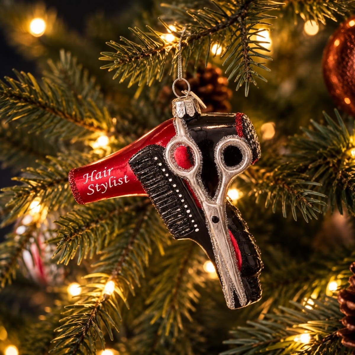 Kurt Adler Kerstornament Kappersset 11.4 cm