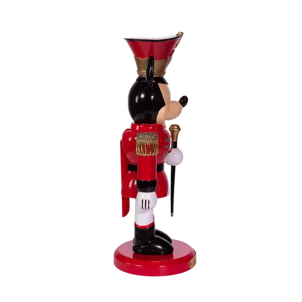 Kurt Adler Notenkraker Mickey Marching Band Rood 10.16 x 10.16 x 25.4 cm