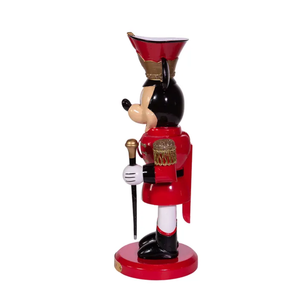 Kurt Adler Notenkraker Mickey Marching Band Rood 10.16 x 10.16 x 25.4 cm