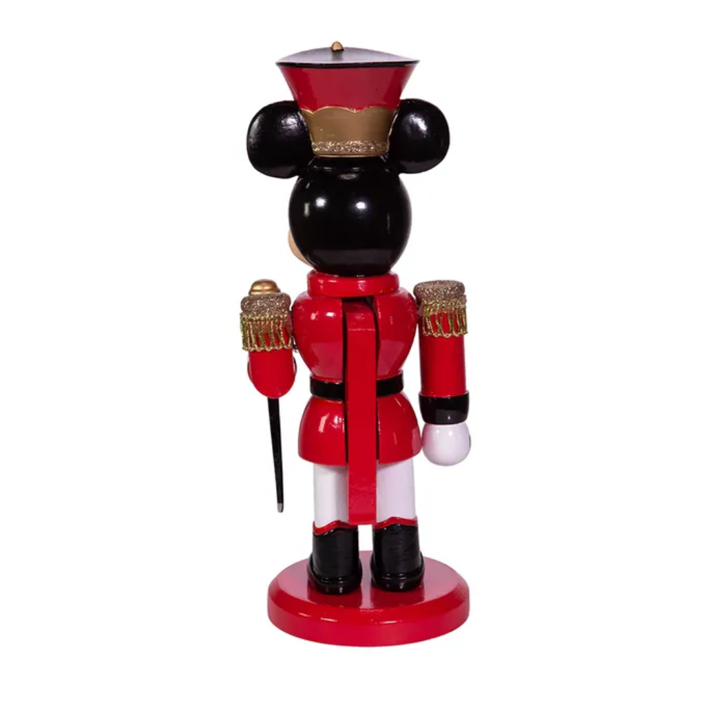 Kurt Adler Notenkraker Mickey Marching Band Rood 10.16 x 10.16 x 25.4 cm