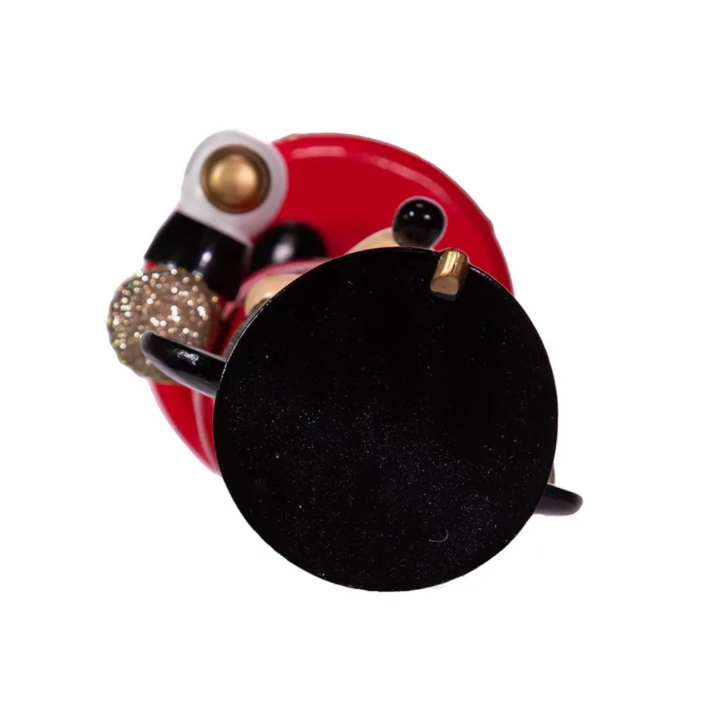 Kurt Adler Notenkraker Mickey Marching Band Rood 10.16 x 10.16 x 25.4 cm
