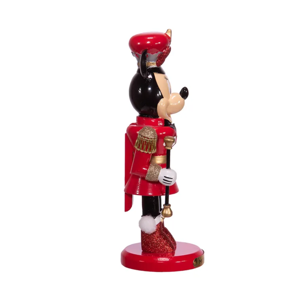 Kurt Adler Notenkraker Minnie Marching Band Rood 14 x 14 x 29 cm