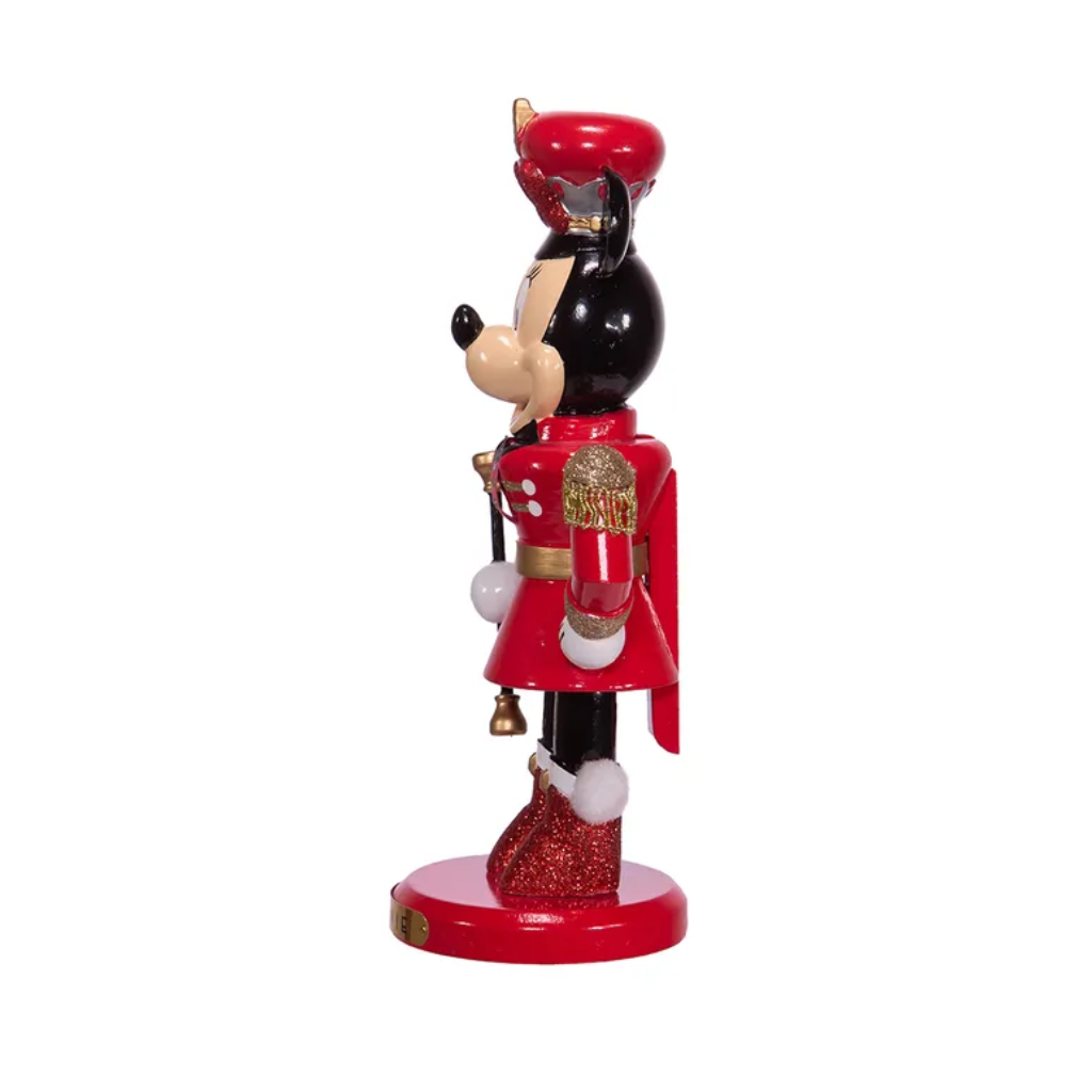 Kurt Adler Notenkraker Minnie Marching Band Rood 14 x 14 x 29 cm