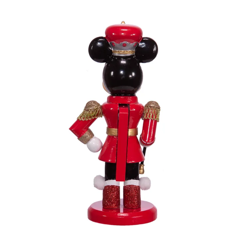 Kurt Adler Notenkraker Minnie Marching Band Rood 14 x 14 x 29 cm