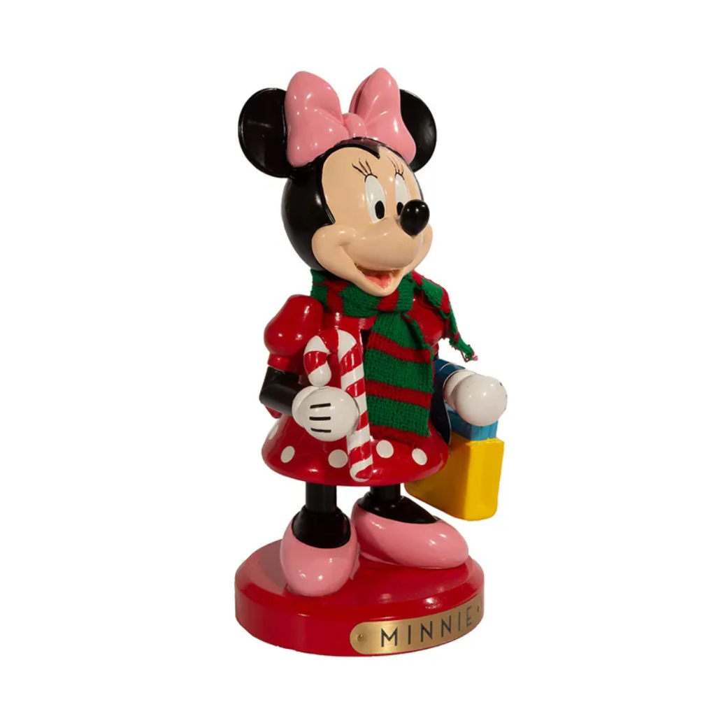 Kurt Adler Notenkraker Minnie Candy Cane Rood 31 x 16 x 16 cm