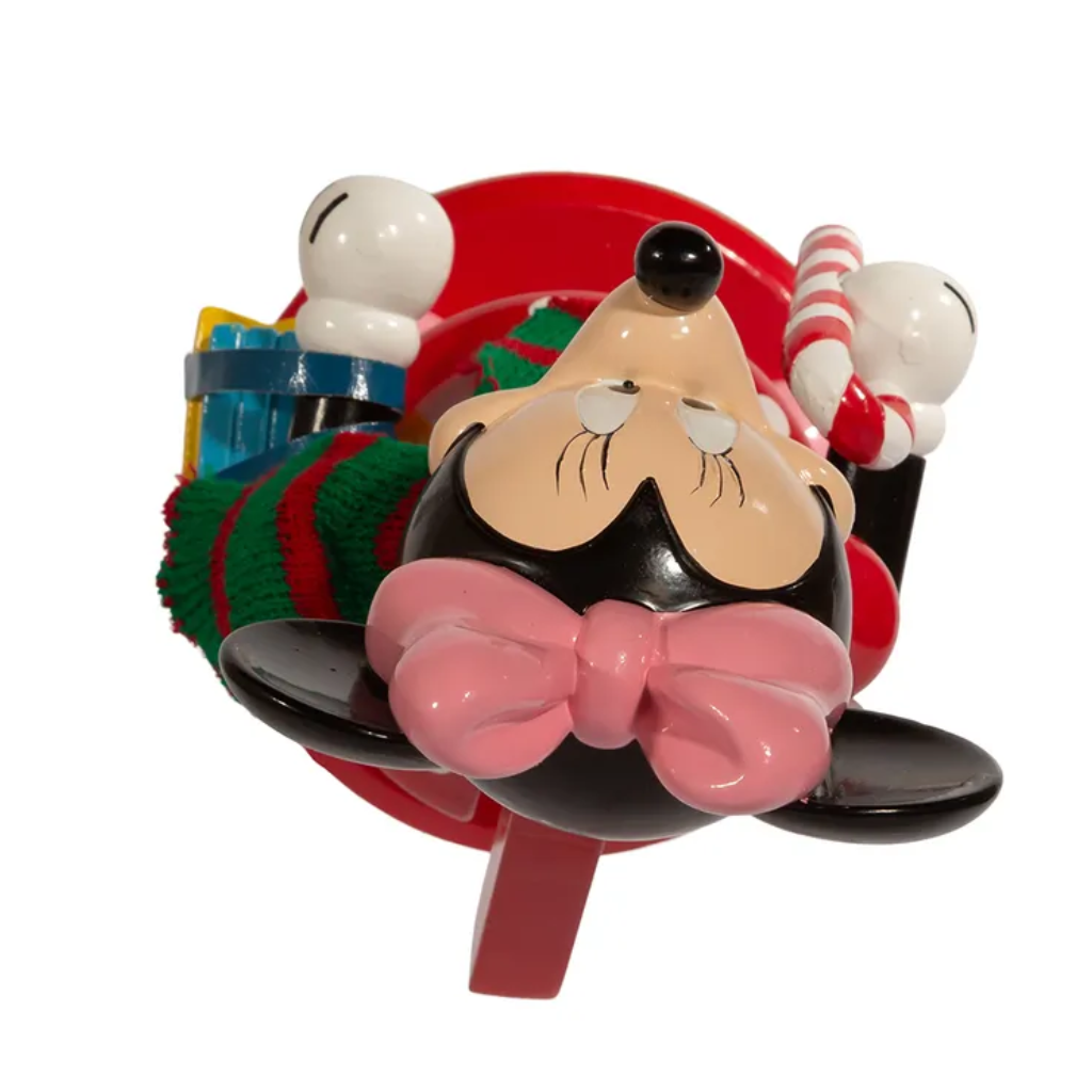Kurt Adler Notenkraker Minnie Candy Cane Rood 31 x 16 x 16 cm