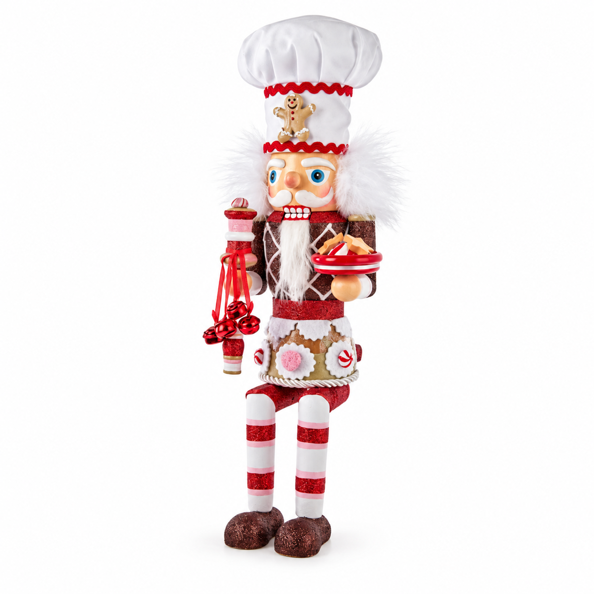 Kurt Adler Notenkraker Holly Wood Gingerbread 14 x 42 x 14 cm