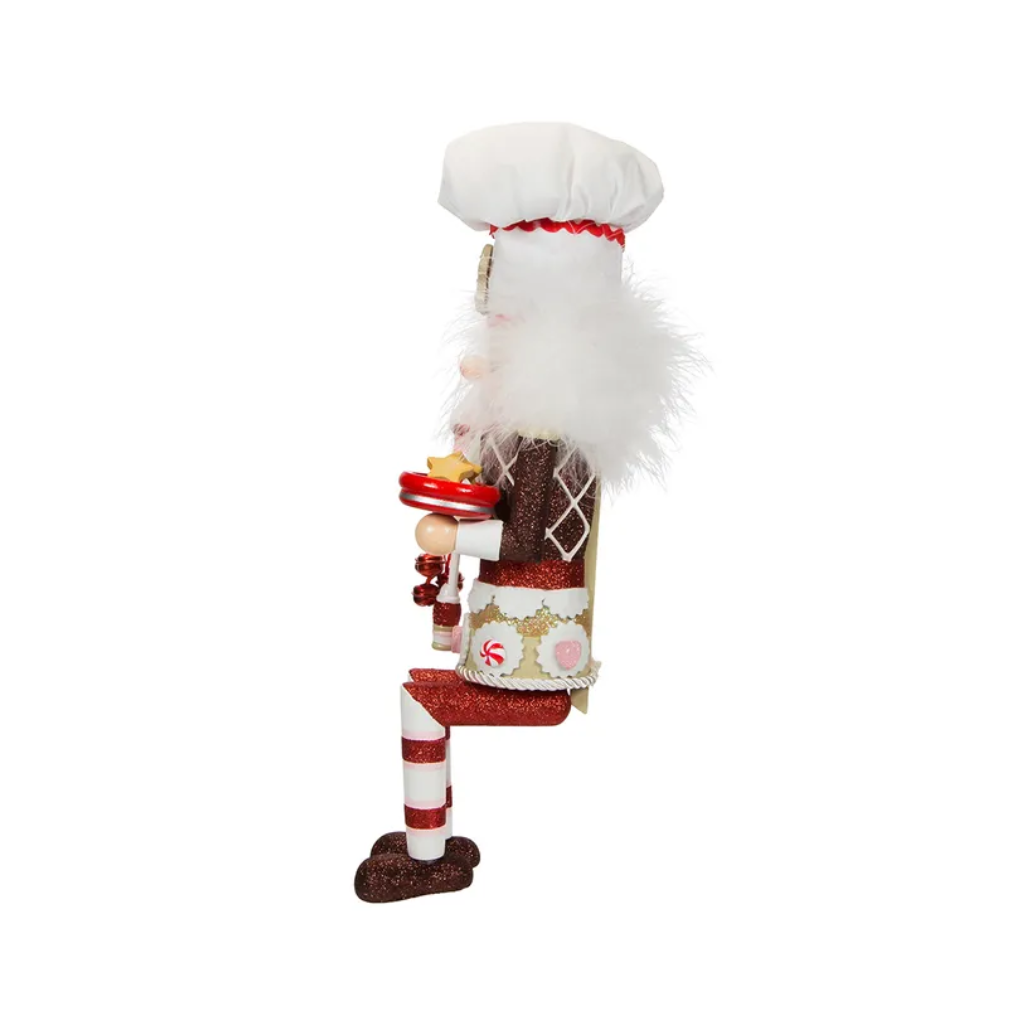 Kurt Adler Holly Wood Nutcracker Gingerbread