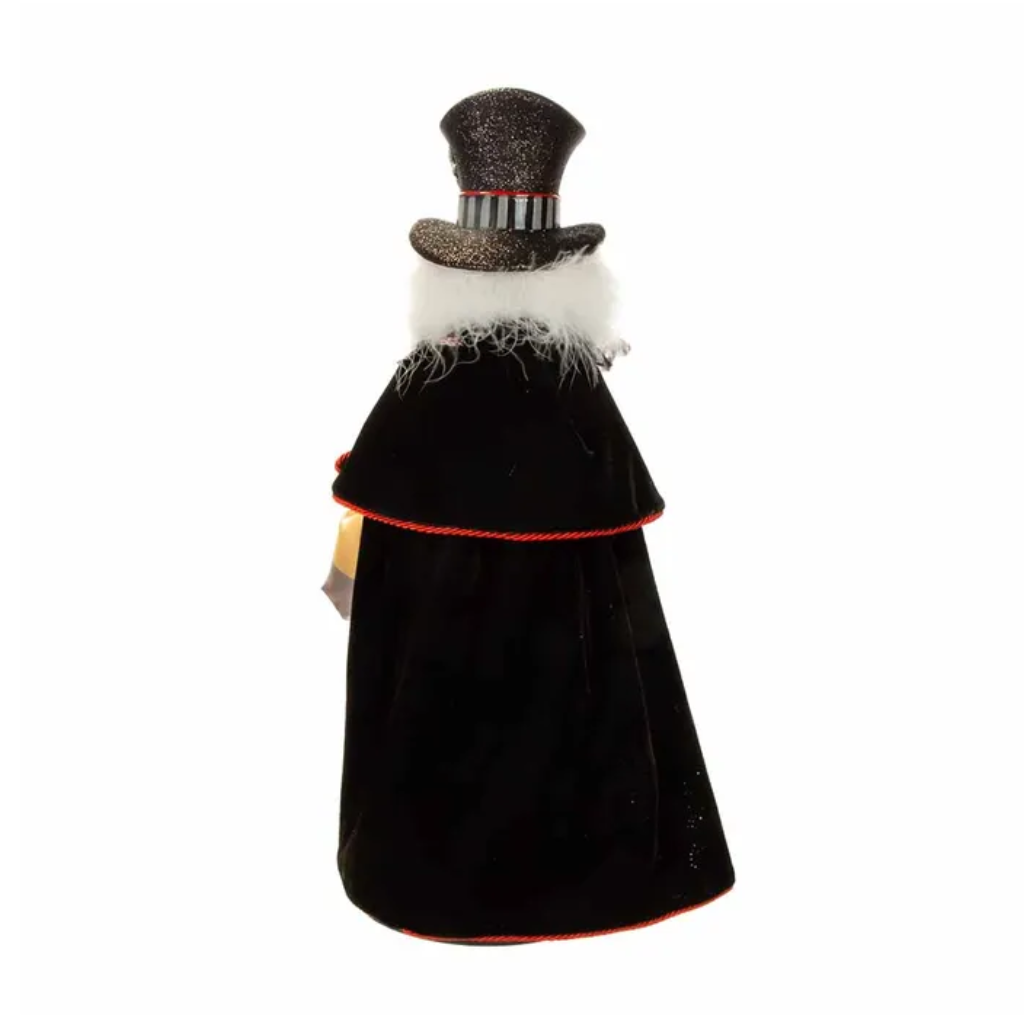 Kurt Adler Holly Wood Scrooge Nutcracker