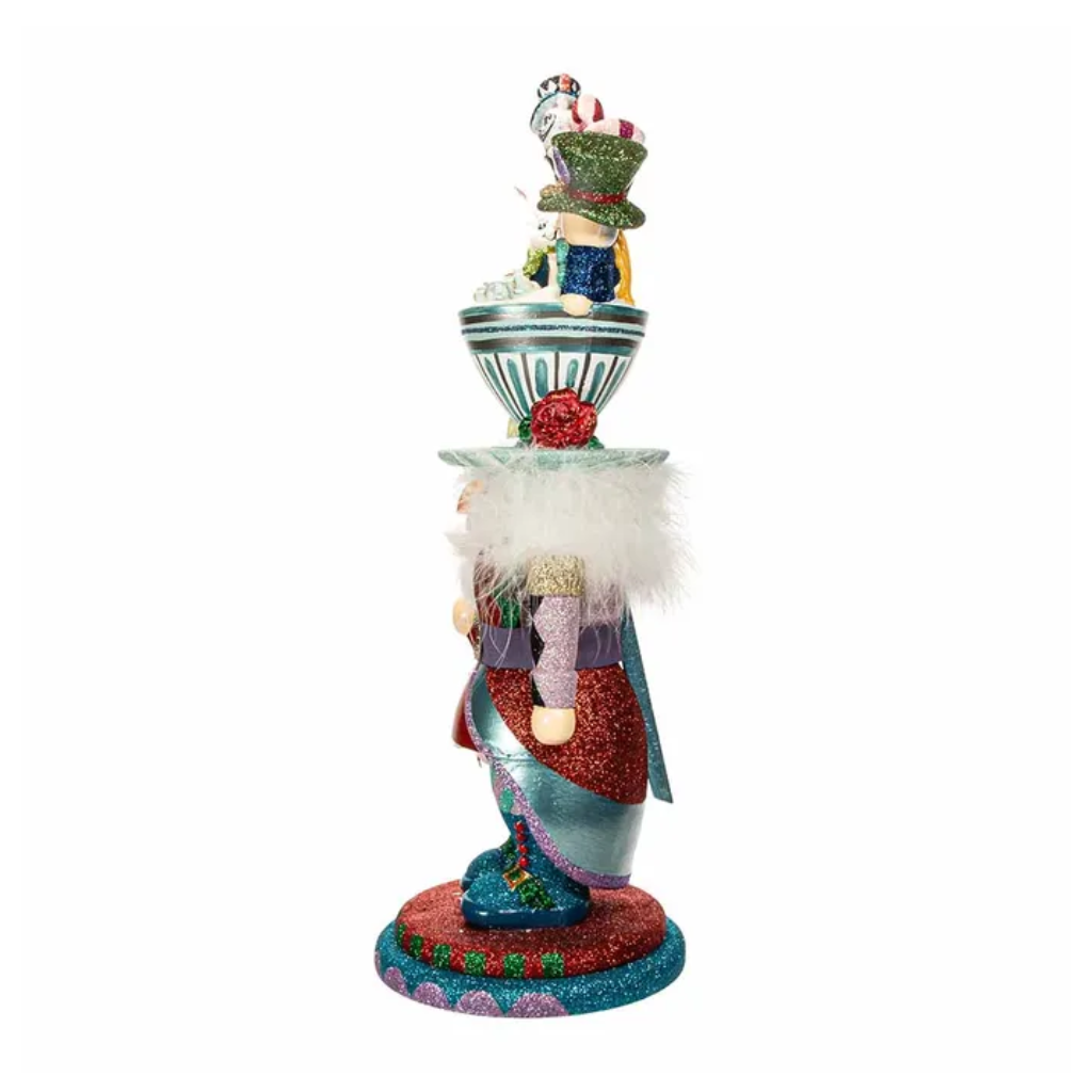 Kurt Adler Kerstornament Holly Wood Alice Characters Multicolor