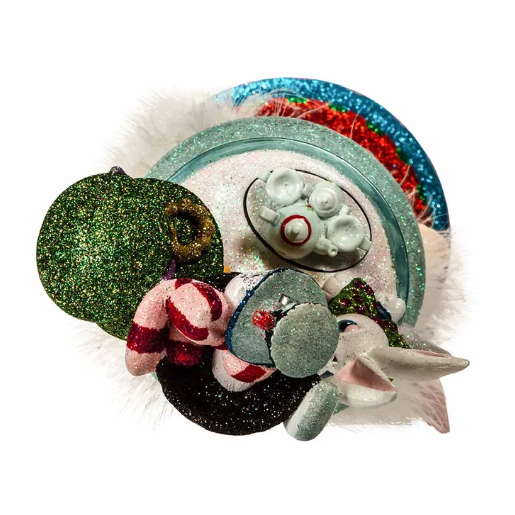 Kurt Adler Kerstornament Holly Wood Alice Characters Multicolor