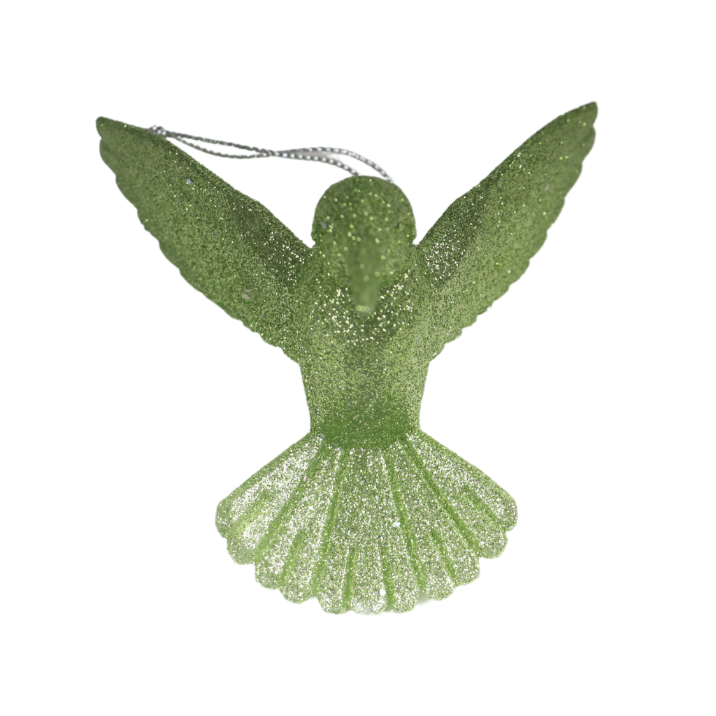 Kurt Adler kersthanger Hummingbird mosgroen