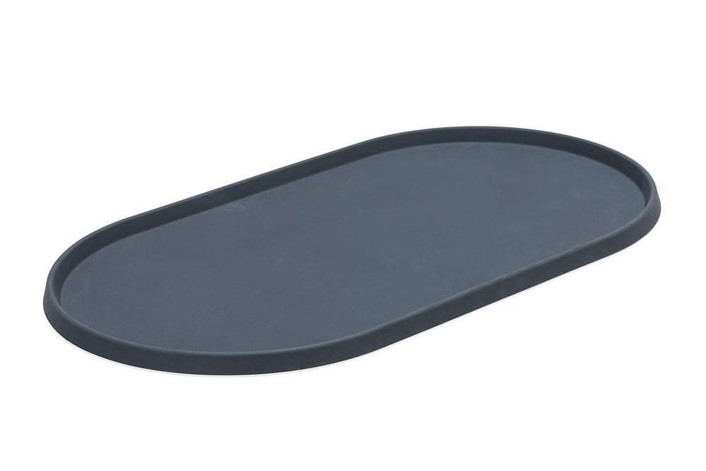 Designed by Lotte Placemat Silicone Oona Antraciet 45 x 25 cm