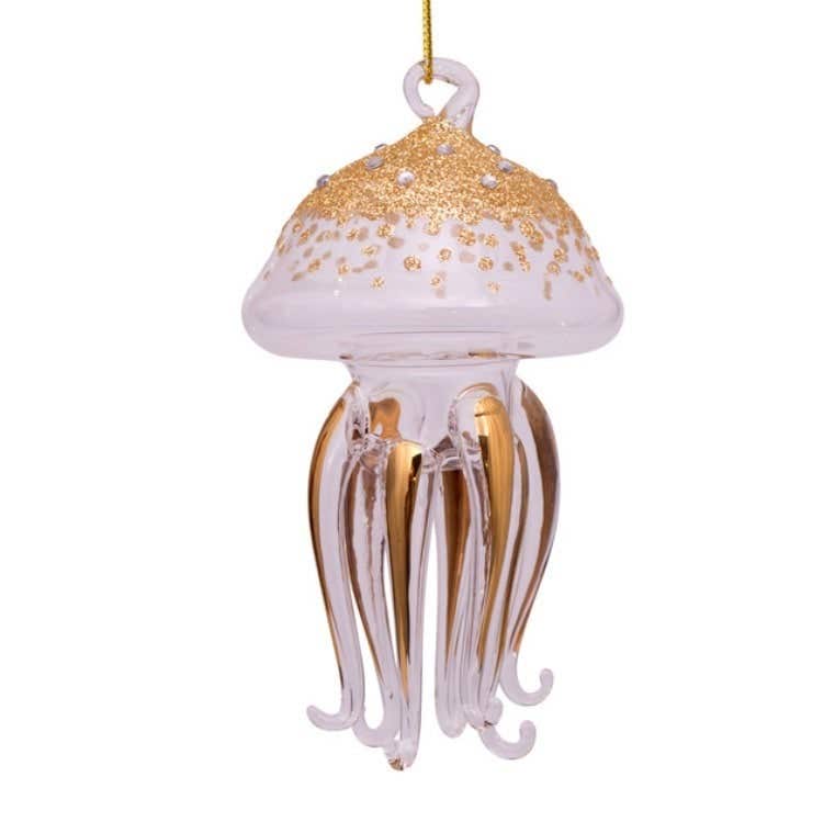 Vondels Kersthanger goud diamanten kwal 11 cm