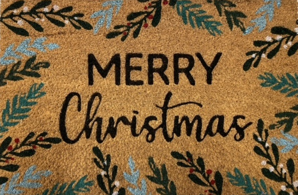 Hamat Deurmat Merry Christmas Kokosmat 40 x 60