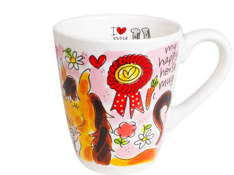 Blond Amsterdam Mok Dier Horse Lover 0.35 L