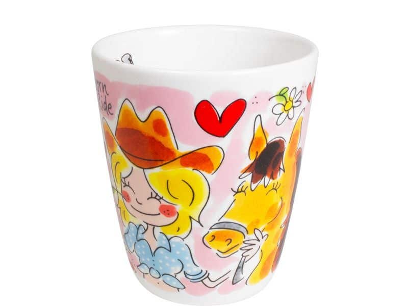 Blond Amsterdam Mok Dier Horse Lover 0.35 L