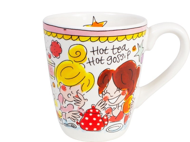 Blond Amsterdam Beker Even bijkletsen roze 0.35L