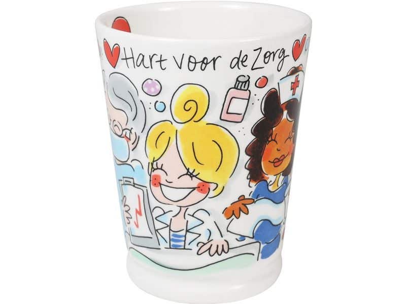 Blond Amsterdam Mok XL Mazagran Hart voor de Zorg 0.5 L