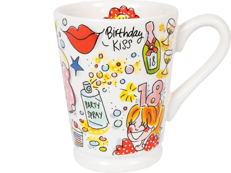 Blond Amsterdam Beker XL Cheers to 18 years 0.5L