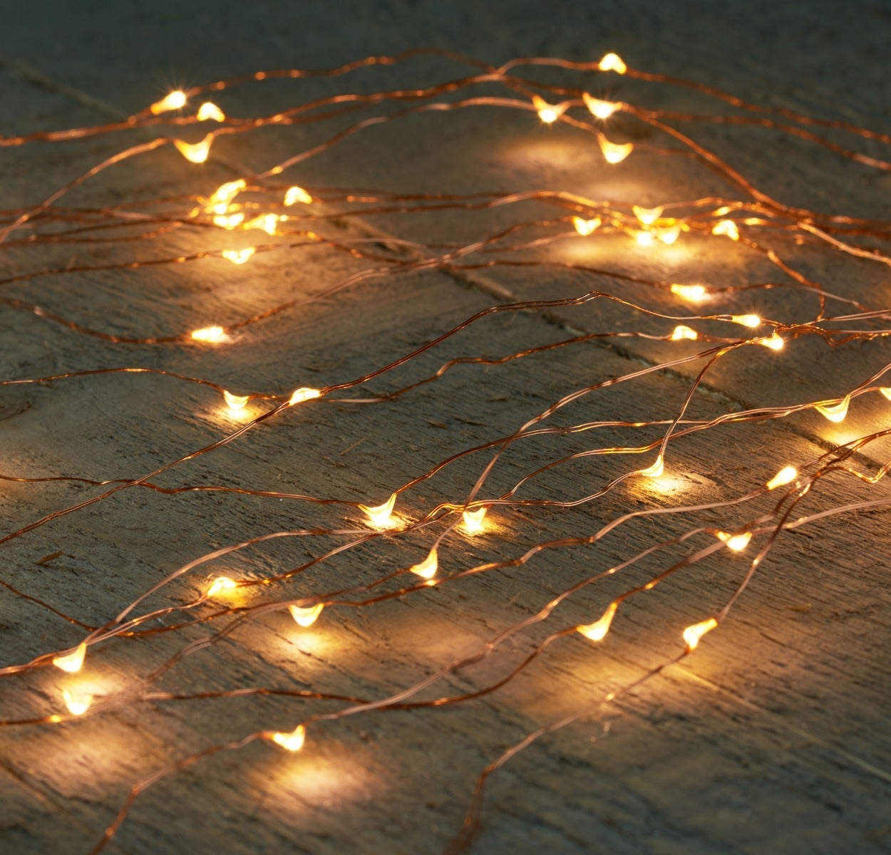 Anna's Collection Cascadeverlichting met 100 LED lampjes goud 10 x 1 m