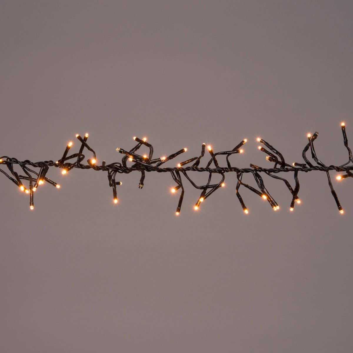 Clusterverlichting 6.9 meter met 1152 lampjes Klassiek warm met flasheffect