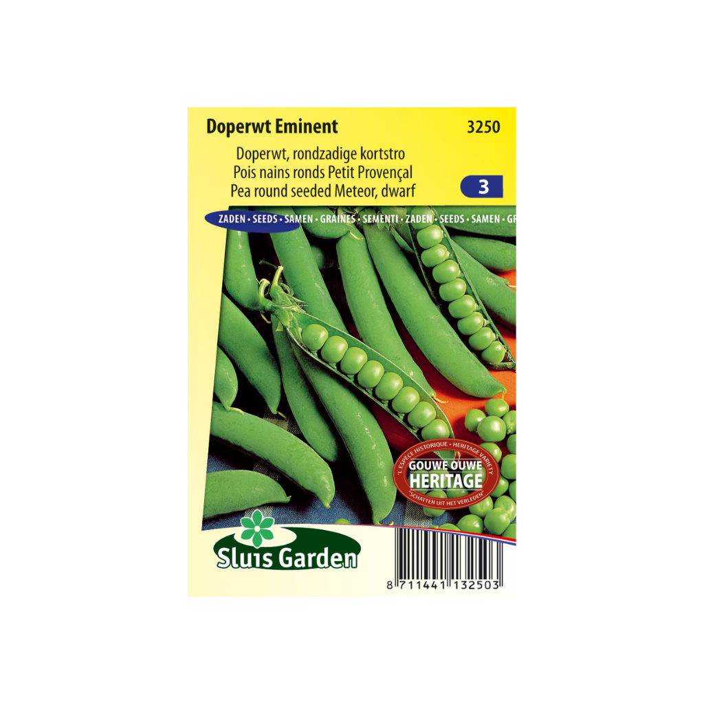 Erwt lage Rondzadig Eminent