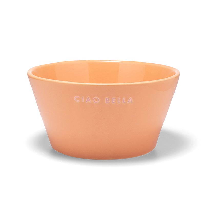 Vondels Ceramic bowl ciao bella orange 7 cm