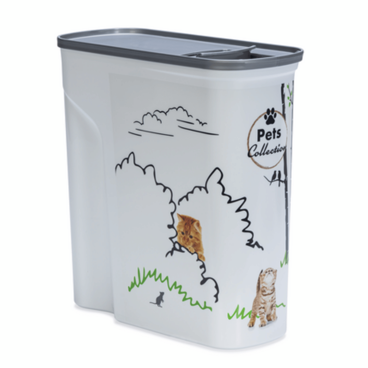 Curver Voedselcontainer Kat Pets Collection Wit 28 x 12 x 28 cm