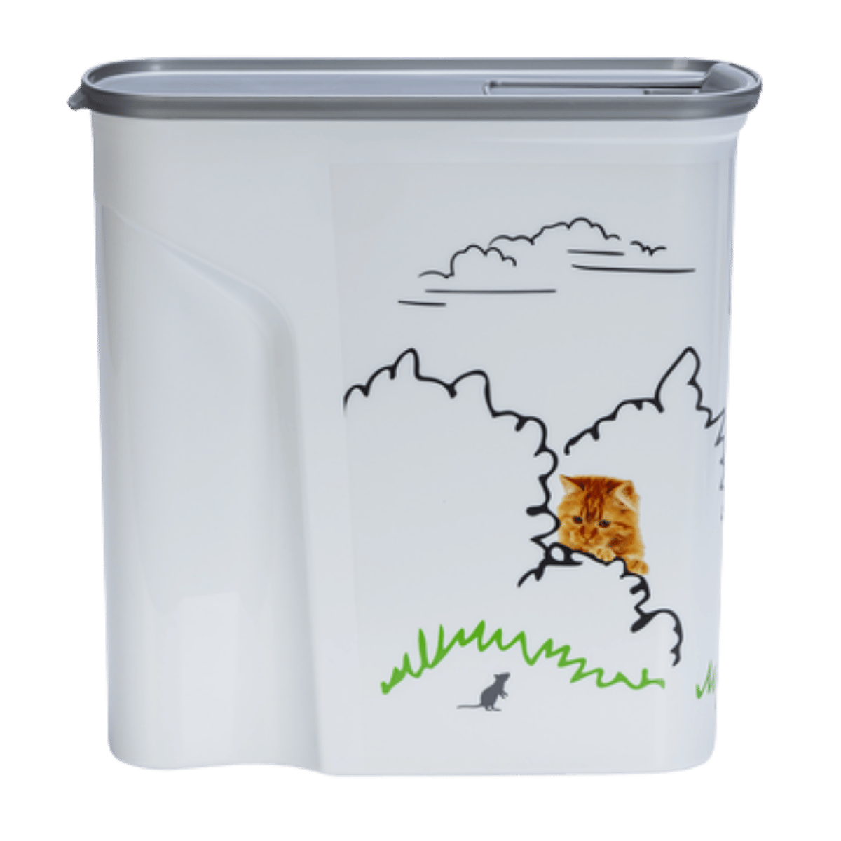 Curver Voedselcontainer Kat Pets Collection Wit 28 x 12 x 28 cm