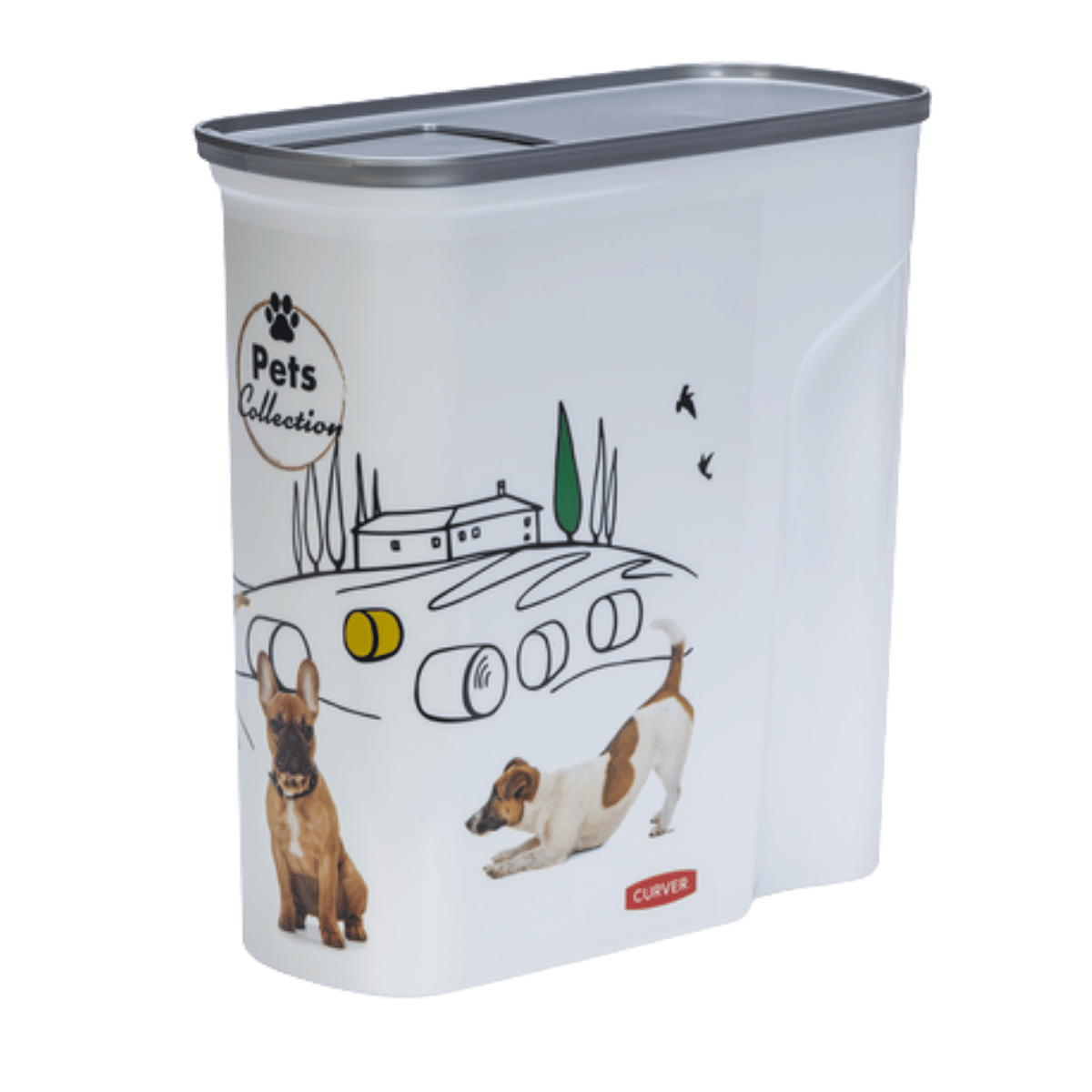 Curver Voedselcontainer Hond Pets Collection Wit 27 x 11 x 28 cm