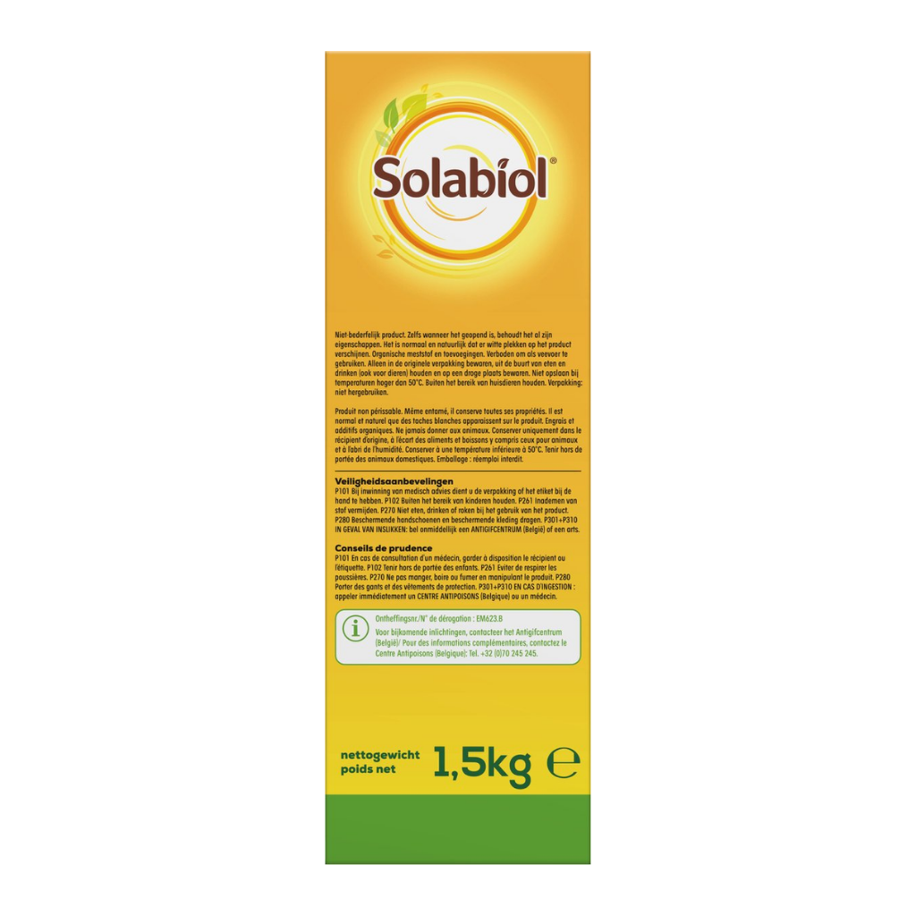 Solabiol Meststof groene vaste planten 1.5 kg