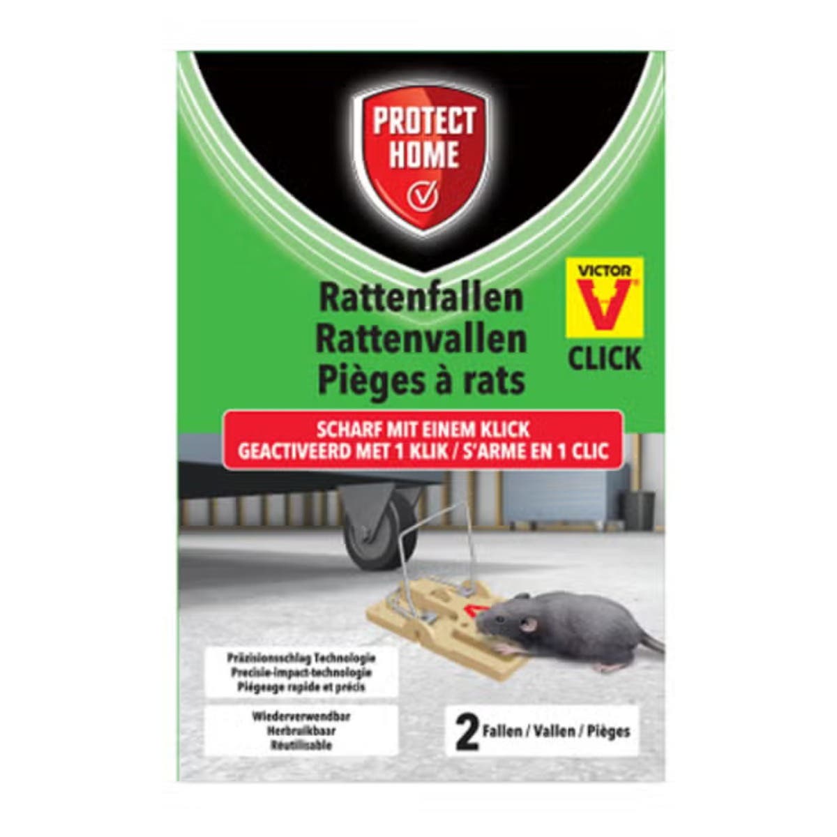 Protect Home rattenval kunststof 2 stuks