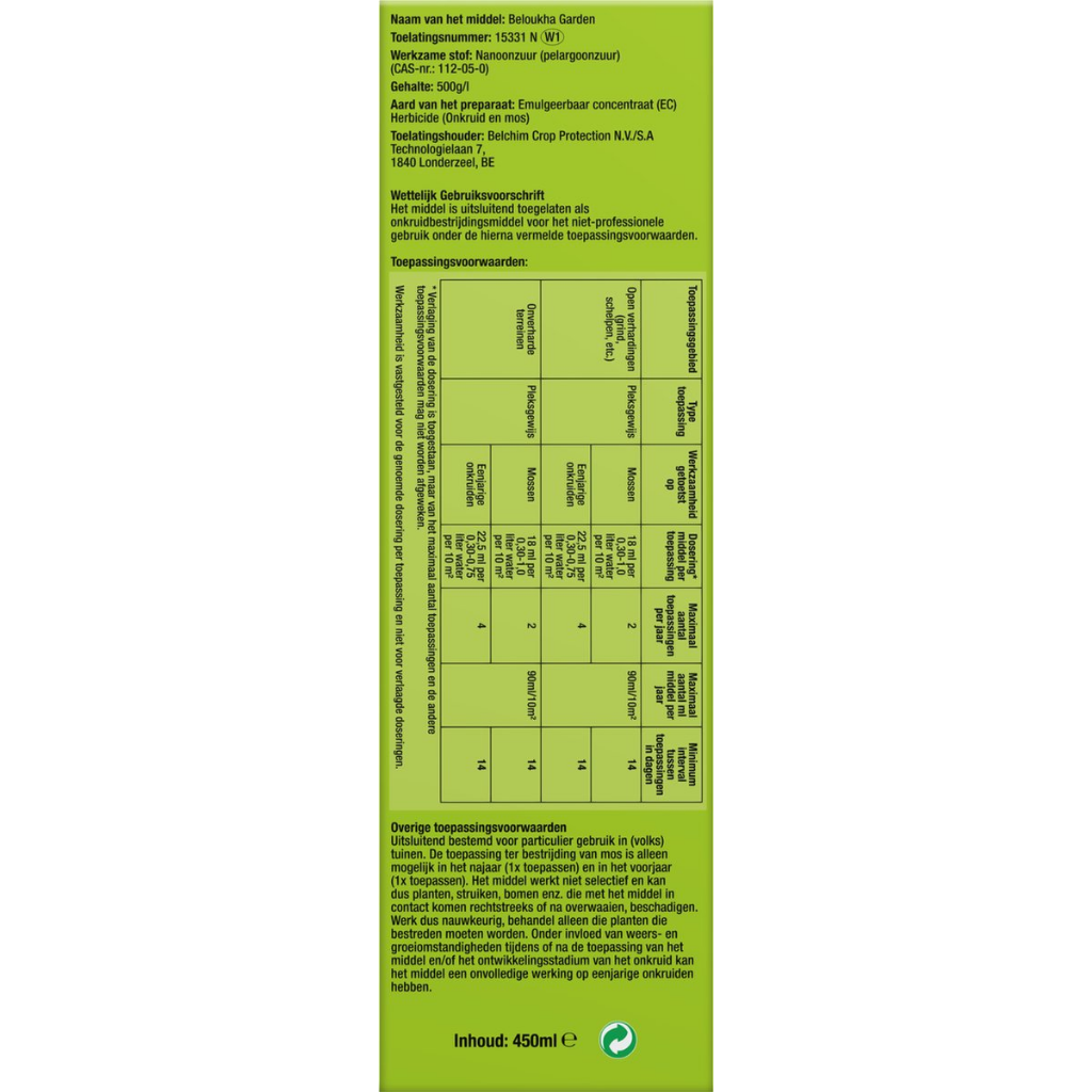 Protect Garden Beloukha Garden 450 ml