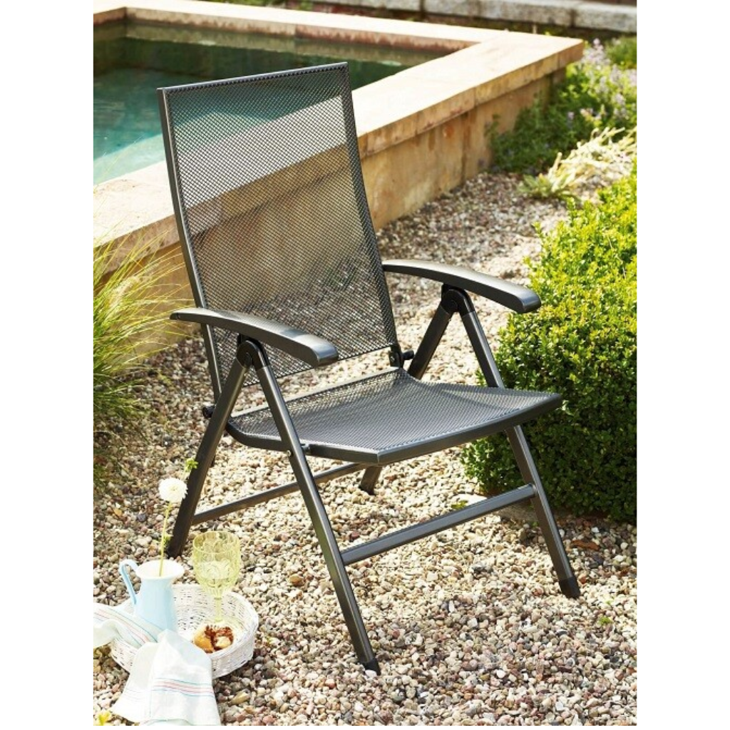 Engarden Loungestoel Siero Antraciet 89 x 60 x 14 cm