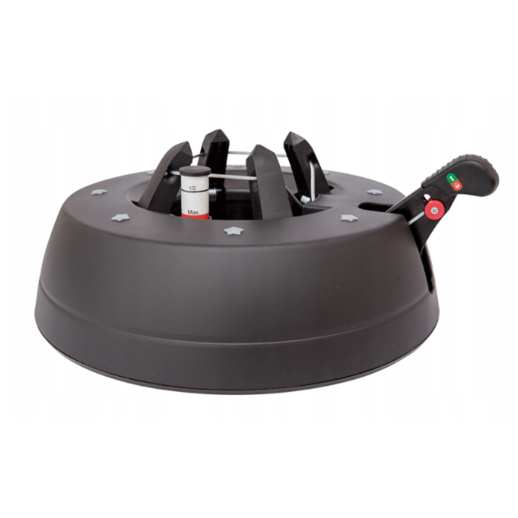 Kunststof kerstboomstandaard Star-max start 2 antraciet 34cm