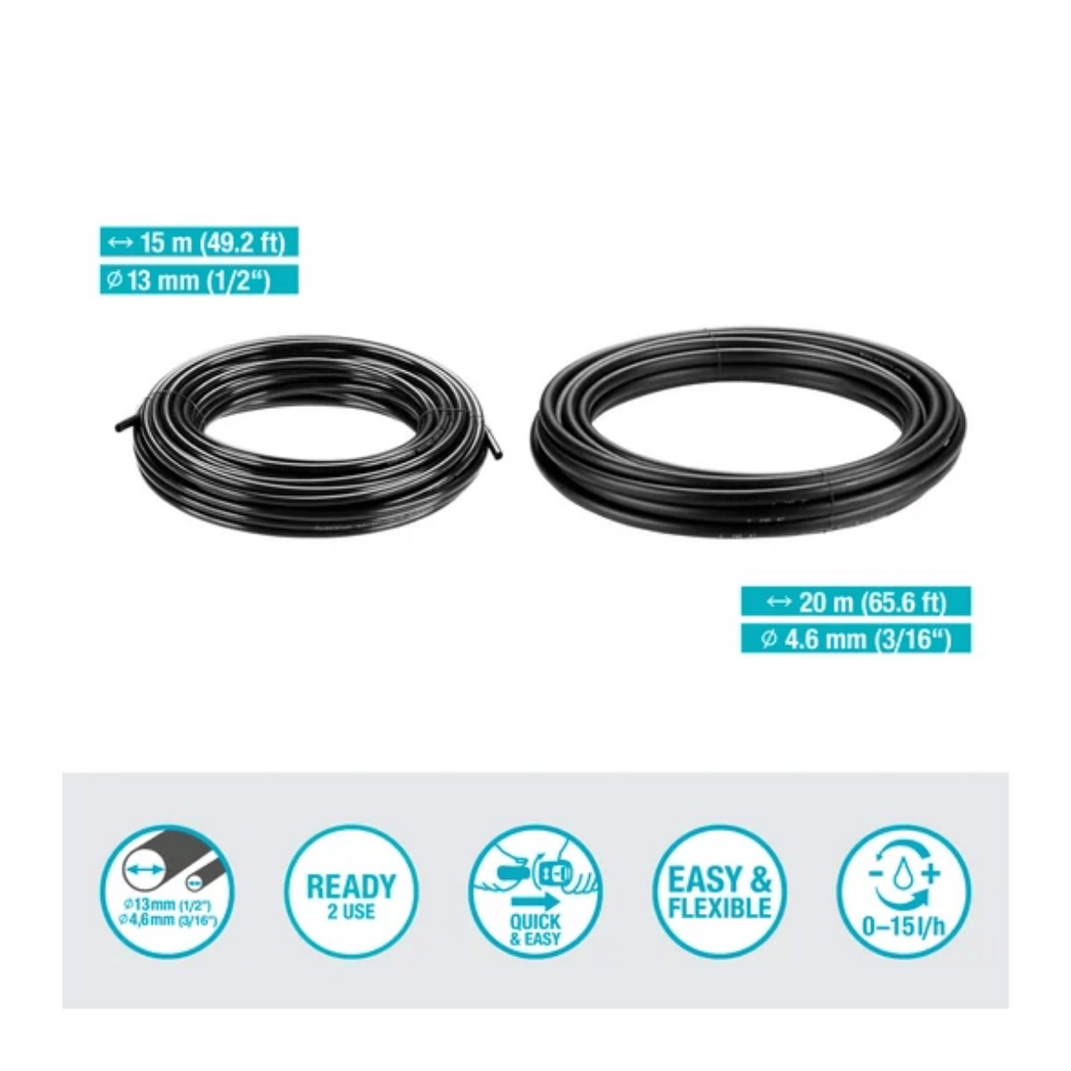 Gardena Startset Micro-Drip Systeem Terras 30 planten