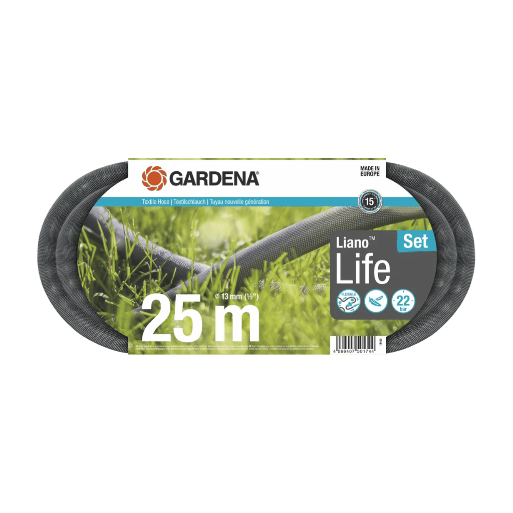 Gardena Tuinslang Flexibel Liano Life Set 25 m