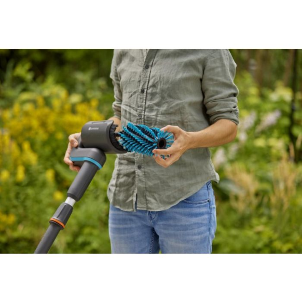 Gardena Accu-multireiniger AquaBrush Patio 03/18V P4A set