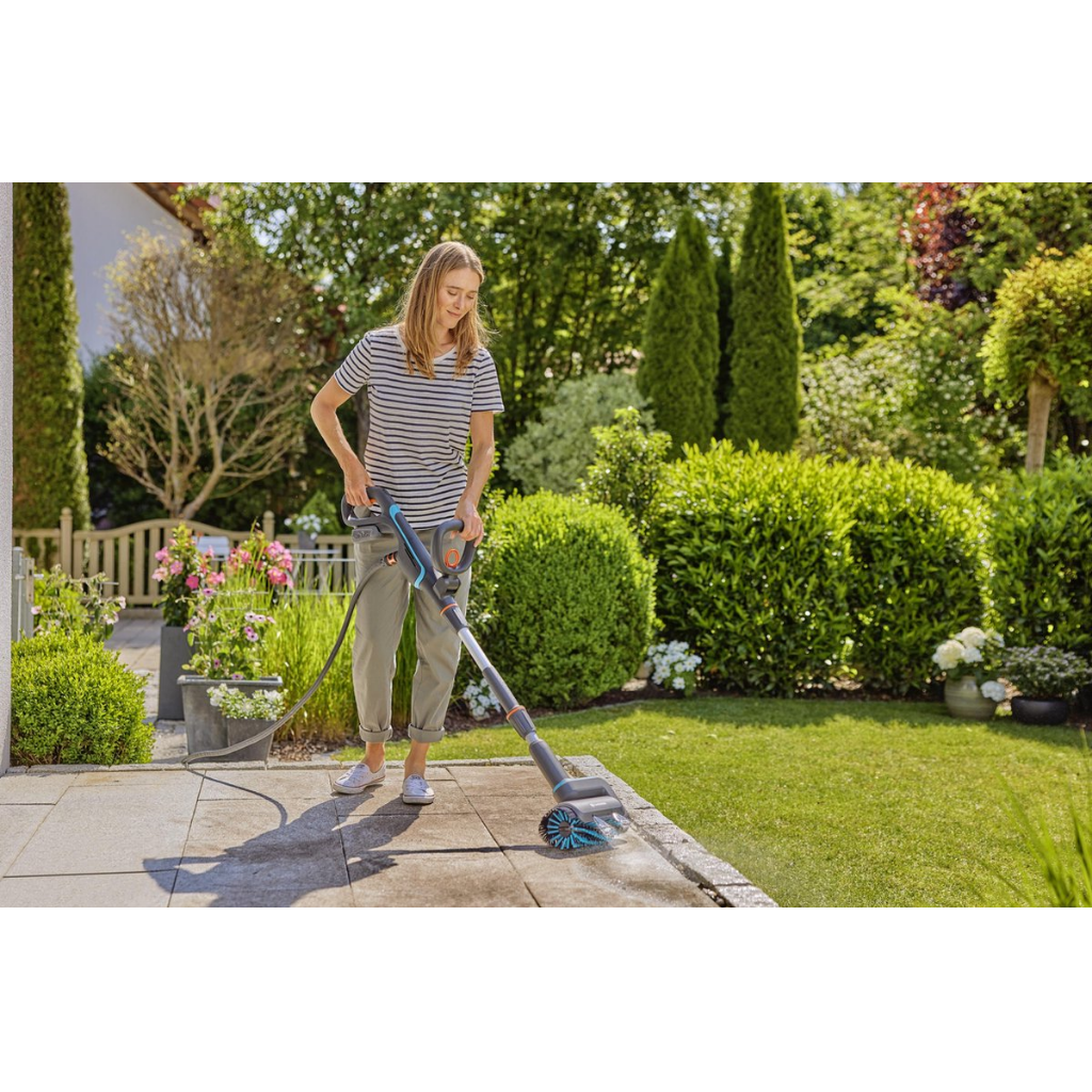 Gardena Accu-multireiniger Aquabrush P4A Set