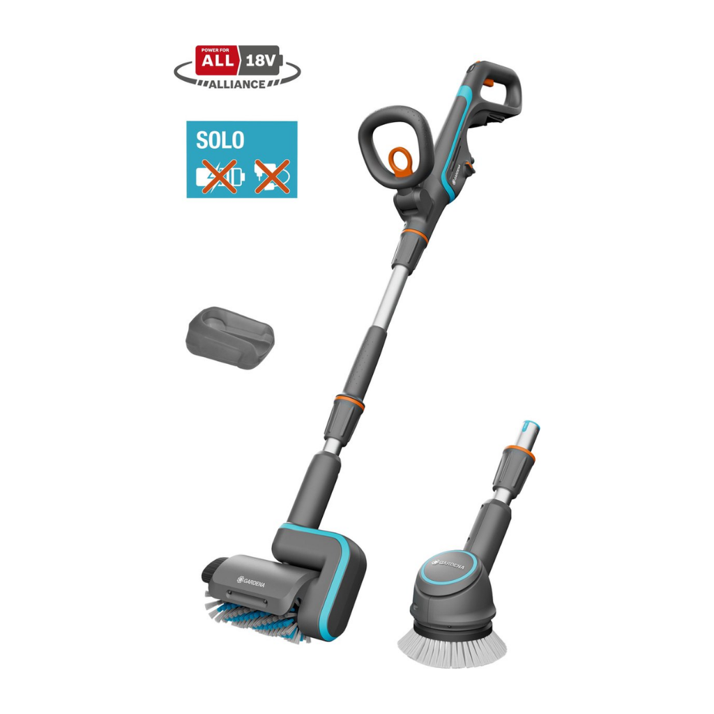 Gardena AquaBrush accu-multireiniger 04/18V P4A Solo
